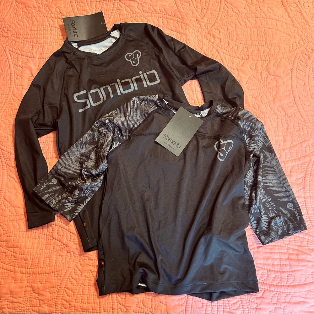 2 SOMBRIO Grom’s Chaos & Noble Mtb Jerseys Boy’s Youth Sizes Y4 & Y8 & Y10 & Y12